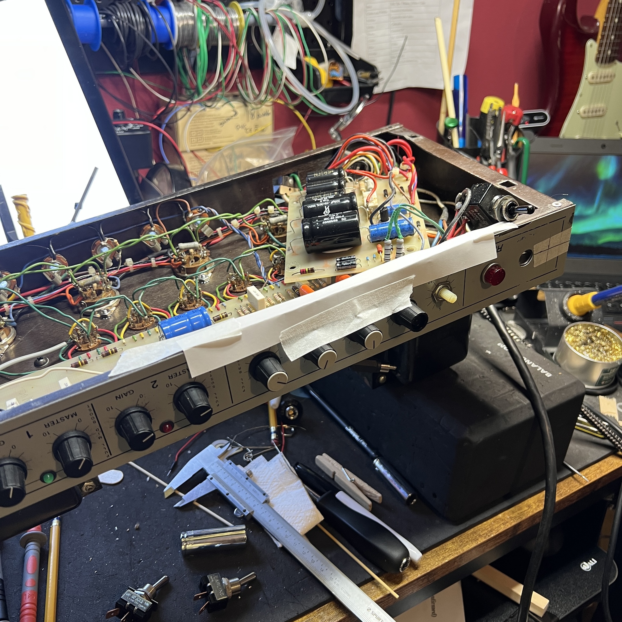 Tube Amplifier Schematic for Princeton Reverb